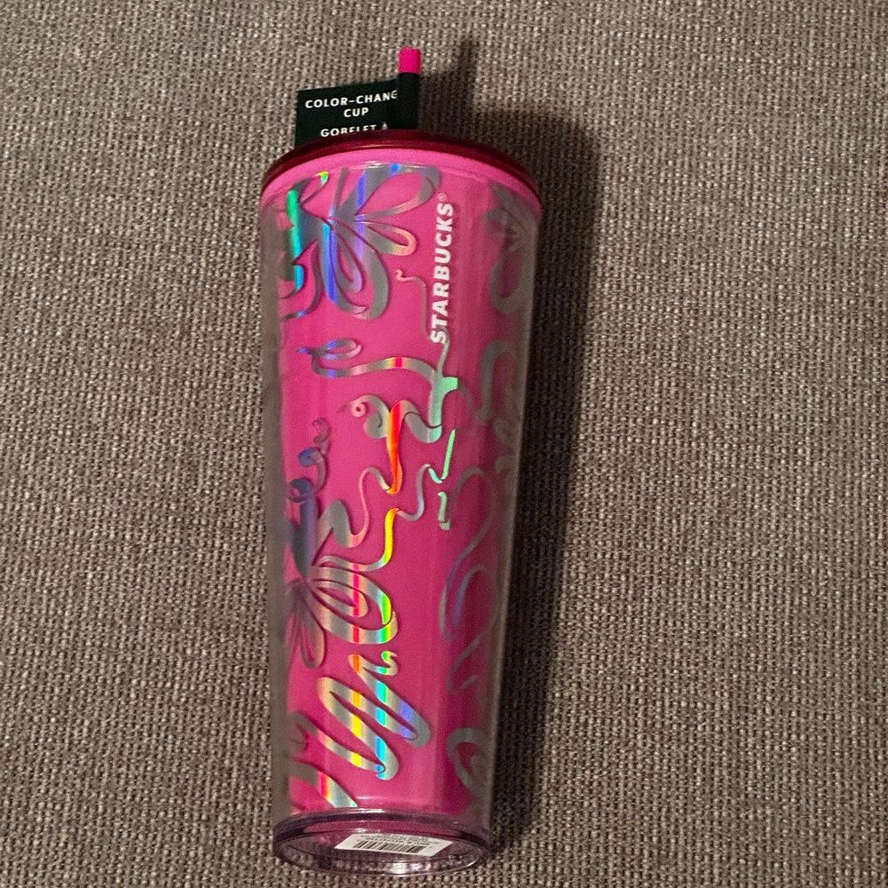 Starbucks Pink Ribbon Color Changing Cup 2023